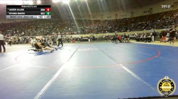 B4A-165 lbs Cons. Round 1 - Jaden Allen, Broken Bow vs Ryker Smith, Weatherford