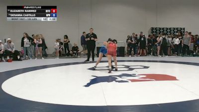 105 lbs Champ. Rd Of 16 - Elizabeth Ramirez, Dodge City Training Center vs Tatianna Castillo, Michigan Premier WC