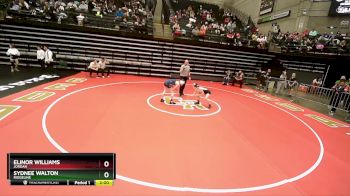 4A 100 lbs Cons. Round 2 - Sydnee Walton, Ridgeline vs Elinor Williams, Jordan