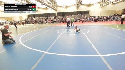 52-B lbs Consi Of 16 #2 - Quinn Puerto, Fair Lawn vs Paxton Bodkin, Lions Den FCWC