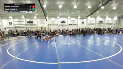 85 lbs Quarterfinal - Bryce Burrows, MI vs Ryan Johnson, PA