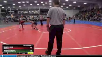 120 lbs Cons. Round 2 - Kyree Flamer, Salem (Virginia Beach) vs Izaiah Osis, Norview