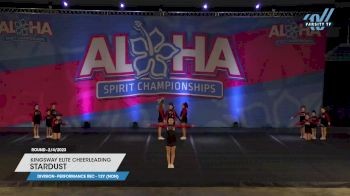 Kingsway Elite Cheerleading - Stardust [2023 L2.1 Performance Rec - 12Y (NON) 2/4/2023] 2023 Aloha Trenton Showdown