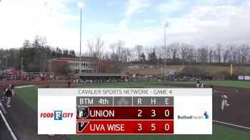 Replay: Union (TN) vs UVA Wise - DH | Feb 9 @ 3 PM