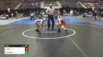 81 lbs Consi Of 4 - Zander Allen, Nwwc vs Peyton Beckett, Nwwc