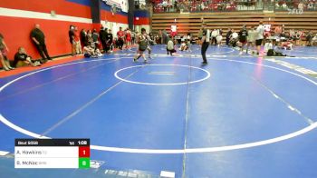 119 lbs Quarterfinal - Avery Hawkins, Tulsa Union vs Brody McNac, Bristow