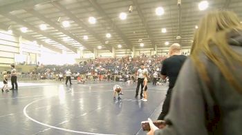 51 lbs 5th Place Match - Beckam Dastrup, JWC vs Kyzer Neff, Timpanogos Wrestling