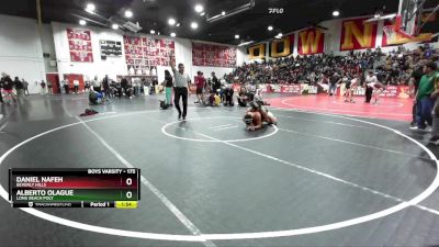 175 lbs Champ. Round 1 - Alberto Olague, Long Beach Poly vs Daniel Nafeh, Beverly Hills