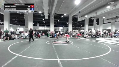 57 lbs Cons. Round 3 - Rafael Otero, Grapplers Garage Wrestling vs Derrick Bass, Viking Wrestling Club (IA)