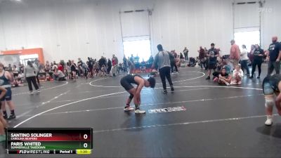 140 lbs Cons. Semi - Santino Solinger, Carolina Reapers vs Paris Whited, Summerville Takedown