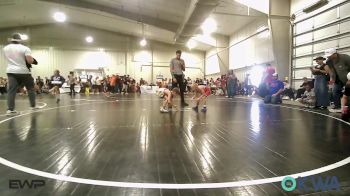 49 lbs Semifinal - Eagan Luxton, Raw Wrestling Club vs Michael Cawthorne, Tiger Trained Wrestling