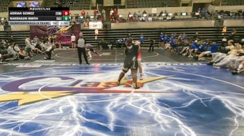 285 lbs Quarterfinals (8 Team) - Adrian Gomez, Staples-Motley vs RaeShaun Smith, Caledonia