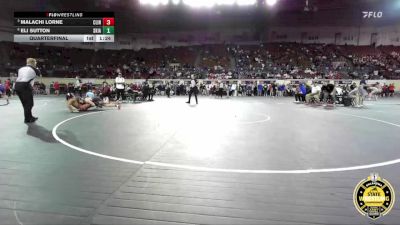 B4A-190 lbs Quarterfinal - Malachi Lorne, Clinton vs Eli Sutton, Skiatook