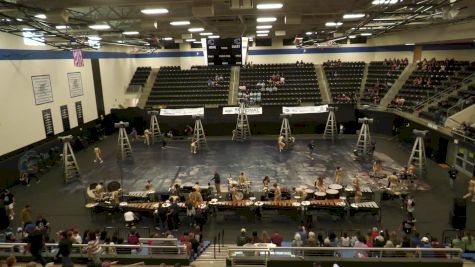 Burleson Centennial HS "Burleson TX" at 2025 WGI Perc/Winds Dallas Regional