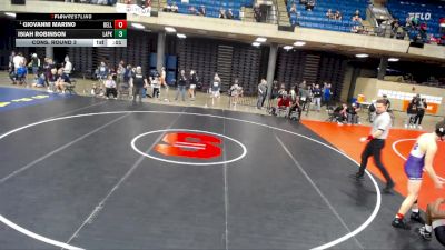 175 lbs Cons. Round 3 - Giovanni Marino, Unattached vs Isiah Robinson, Proviso West