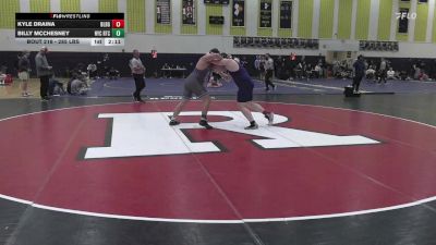 285 lbs Consi Of 8 #2 - Kyle Draina, Bloomsburg vs Billy McChesney, New York City Regional Training Center