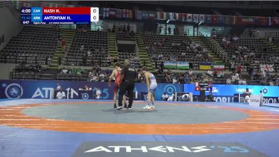 60 kg 1/8 Final - Nathan Nash, Canada vs Hamlet Antonyan, Armenia