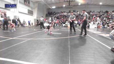 60-66 lbs Rr Rnd 3 - Madilynn Filby, Collinsville Cardinal Youth Wrestling vs Piper Brackett, Raw Wrestling Club