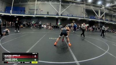 110 lbs Round 3 (6 Team) - Tanner Ingle, U2 Uprising Black vs Hunter Appello, Yale Street