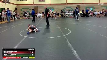 40-44 lbs Round 4 - Rhett Craigie, Virginia Patriots vs Hayden Zemba, Easton Saints