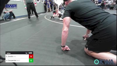 52 lbs 3rd Place - Crew Smith, Hinton Takedown Club vs John Carpenter, Best Trained