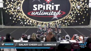 Galaxy Cheer LLC - Luminous [2022 L1 Junior Day 1] 2022 Spirit Unlimited - York Challenge
