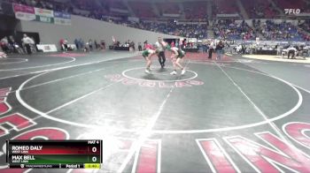 6A-106 lbs Cons. Round 2 - Max Bell, West Linn vs Romeo Daly, West Linn