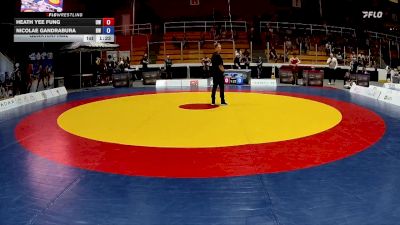 65kg Quarterfinal - Heath Yee Fung, UBC Wrestling vs Nicolae Gandrabura, Brock WC