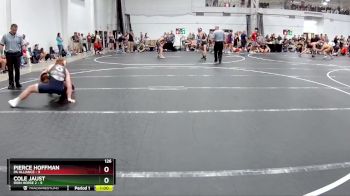 126 lbs Round 1 (8 Team) - Cole Jaust, Iron Horse 2 vs Pierce Hoffman, PA Alliance