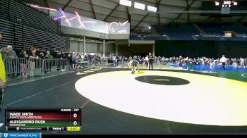 157 lbs Cons. Round 1 - Wade Smith, Ilwaco Youth Wrestling vs Alessandro Rush, Washington