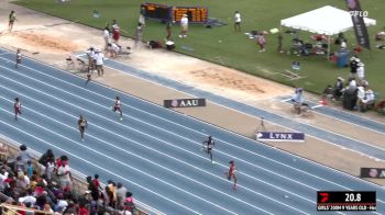 Youth Girls' 200m, Finals 1 - Age 9