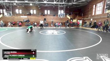 145 lbs Champ. Round 1 - Aliyah Rivera, El Camino vs Julia Fajardo-Carran, Harbor