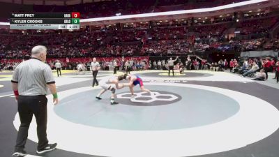 175 lbs Quarters - Kyler Crooks, Graham Local vs Matt Frey, Garaway