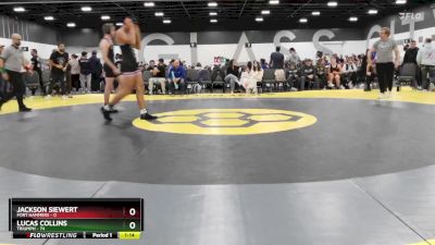 159 lbs Round 1 (6 Team) - Lucas Collins, Triumph vs Jackson Siewert, Fort Hammers