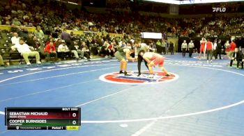 215 Class 2 lbs Cons. Semi - Sebastian Michaud, Reeds Spring vs Cooper Burnsides, Savannah