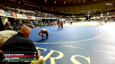 150 lbs Placement (16 Team) - D`Marcus Thompson, Tabb vs Jared Aldridge, Richlands