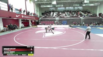 285 lbs Semifinal - Isaiah Vance, Pitt-Johnstown vs Bishop McCoy, Millersville