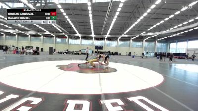184 lbs Round 3 - Malachi DuVall, George Mason vs Thomas Sandoval, Brown