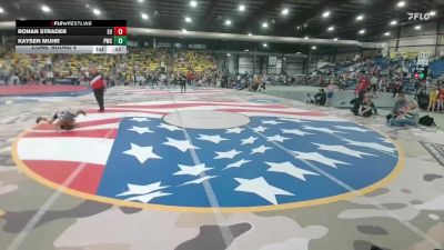 55 lbs Cons. Round 4 - Ronan Strader, Eastside United vs Kaysen Muhr, Pride Wrestling Club