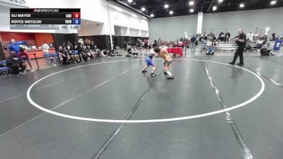 120 lbs Eli Mayer, California Silver vs Royce Wetzler, Virginia Greco