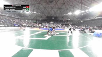 Boys 3A 190 lbs Cons. Round 2 - Elijah Britton, Kentlake vs Yahir Garcia, Federal Way