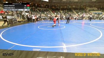 120 lbs Consi Of 16 #2 - Diego Chacon, Juggernaut Wrestling Club vs Leon Melton II, The St James Academy