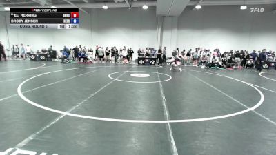 55 lbs Cons. Round 5 - Eli Herring, Bishop McCort High School Wrestling vs Brody Jensen, Nebraska