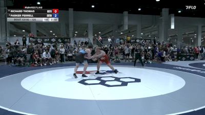 125 lbs Champ. Round 3 - Richard Thomas, Oklahoma Regional Training Center vs Parker Ferrell, Southeast RTC/ Titan Mercury Wrestling Club (TMWC)