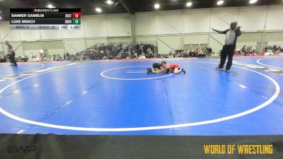 61 lbs Rr Rnd 4 - Banner Gamblin, Best Trained 9U vs Luke Minich, Shootbox 9U