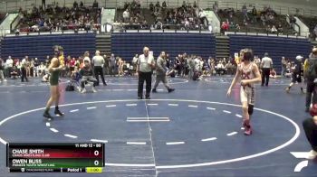 80 lbs Cons. Round 5 - Chase Smith, Chaos Wrestling Club vs Owen Bliss, Pioneer Youth Wrestling