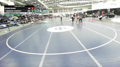 149 lbs Champ. Round 2 - Ryker Evans, Norwich vs Gregory Barnett, Greensboro