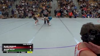 70 lbs Cons. Round 2 - Blake DeGrave, Luxemburg-Casco vs Boone Dilley, RT Elite