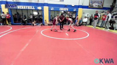 64-67 lbs Consolation - Ulrich Dyches, IRONMEN Wrestling Club vs JAck Kilgore, Eufaula Ironheads Wrestling Club