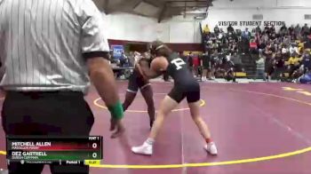 165 lbs Cons. Round 4 - Dez Gartrell, Dublin Coffman vs Mitchell Allen, Massillon Perry